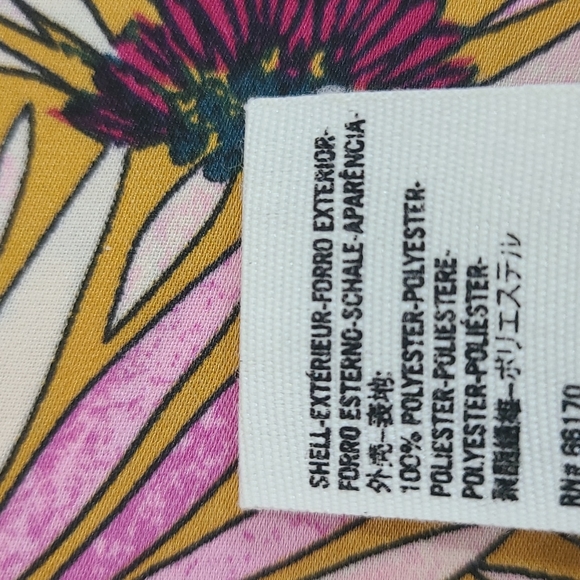 Free People Normani Printed Bias Skirt in Honey - Picture 7 of 9